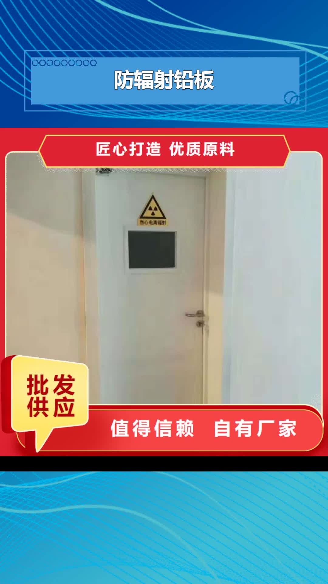 【张家界 防辐射铅板 铅房支持定制加工】