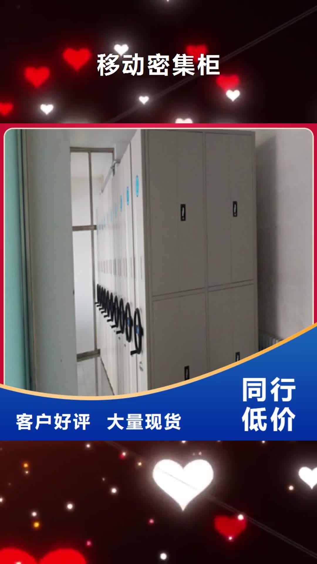 【葫芦岛移动密集柜钢制双面双联档案架订制批发】