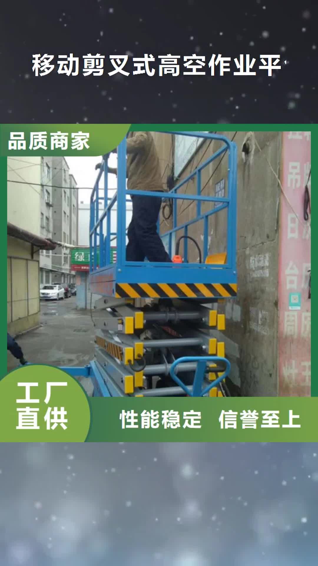 【宣城 移动剪叉式高空作业平台厂家,传菜机厂家打造好品质】