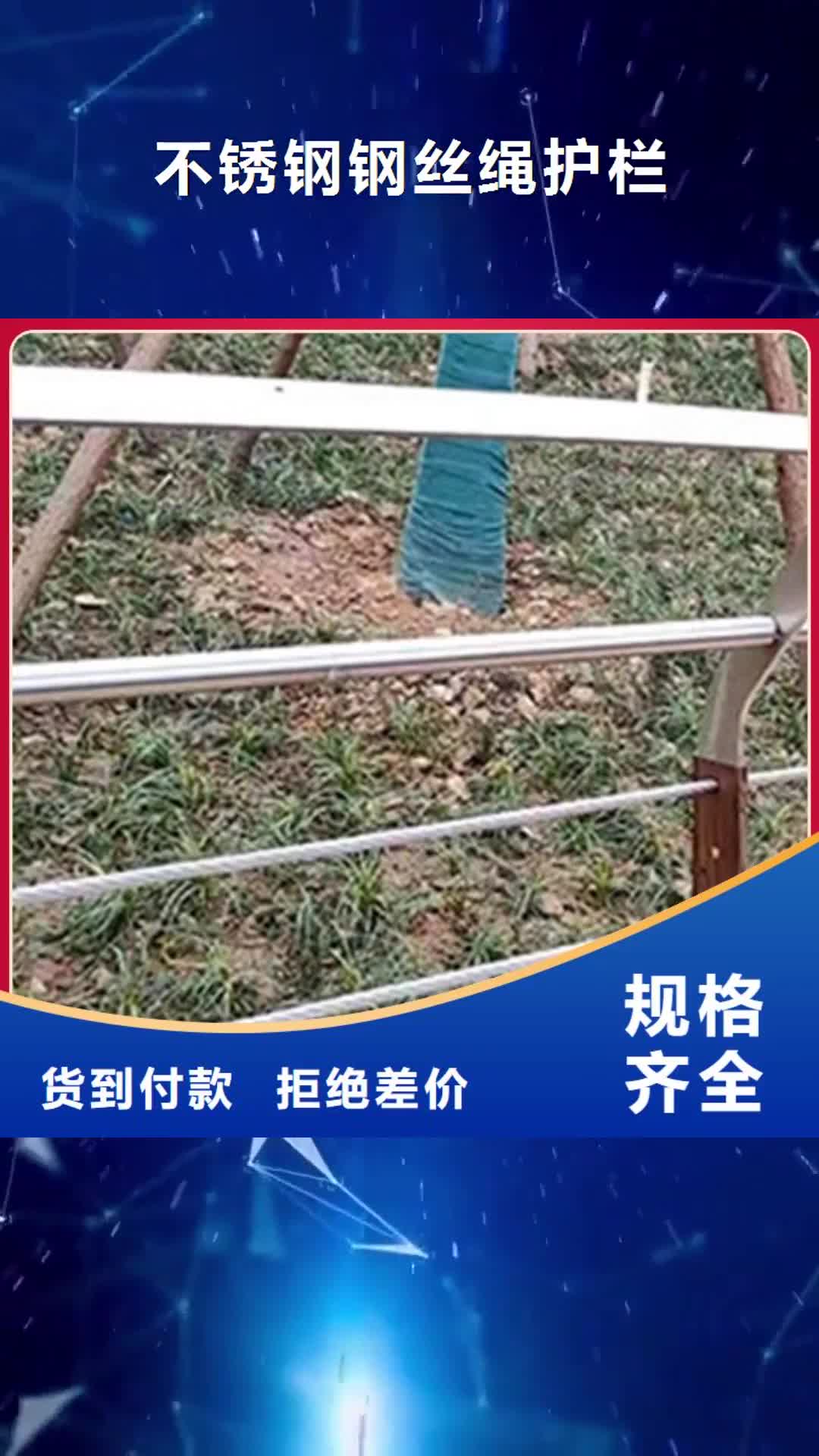 临沂 不锈钢钢丝绳护栏-【道路护栏】实力厂家直销