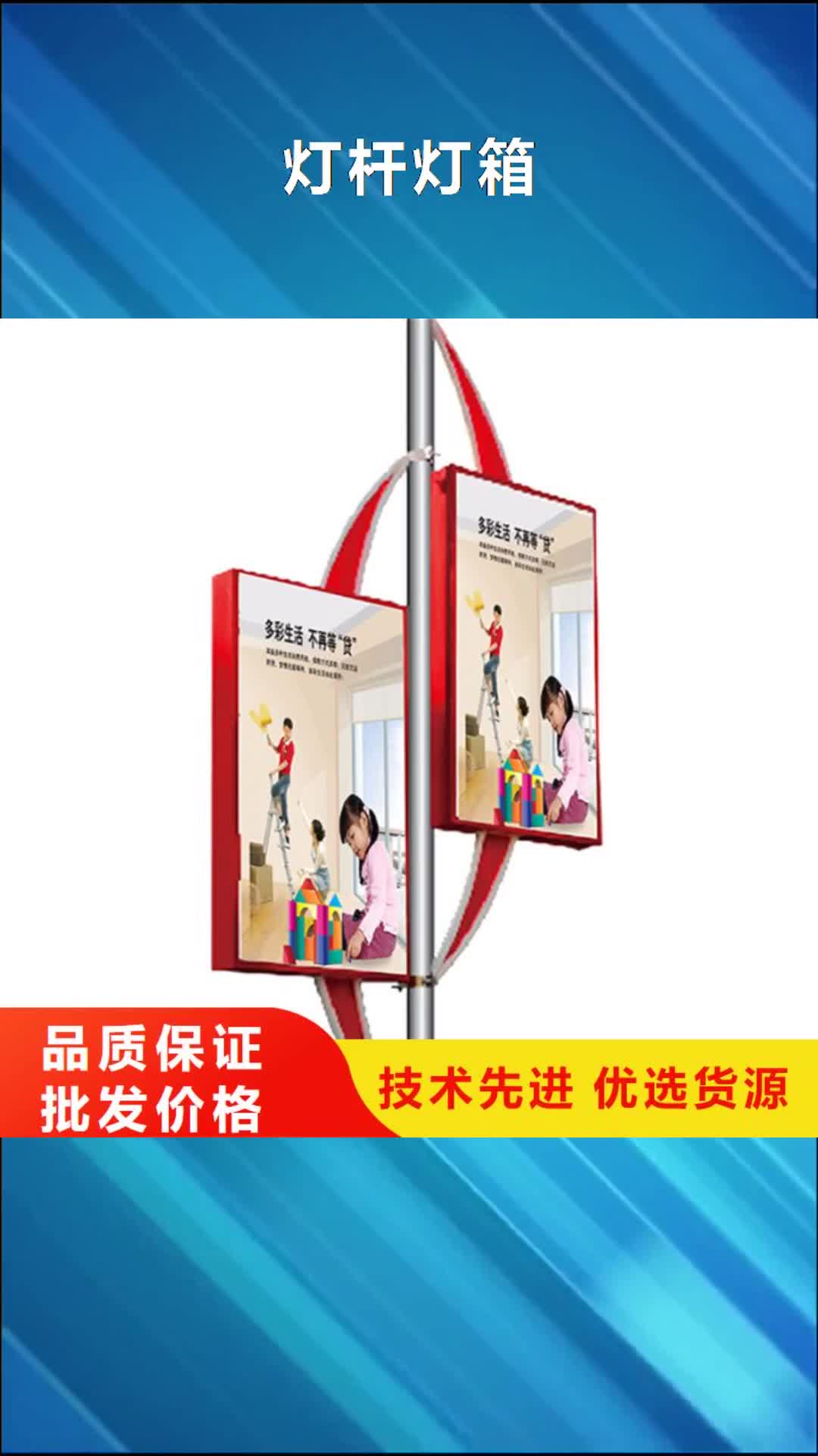莱芜灯杆灯箱-【新农村标牌】源厂直接供货