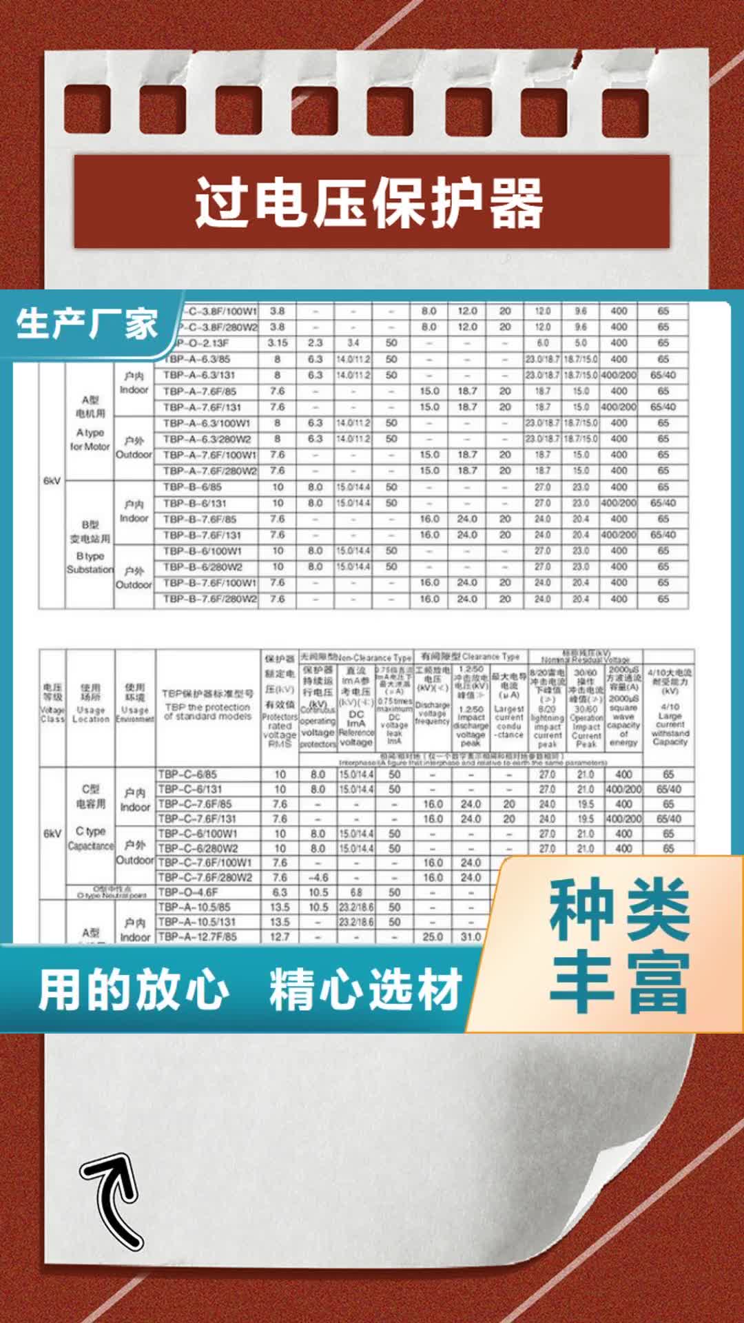 商洛过电压保护器穿墙套管工厂直销