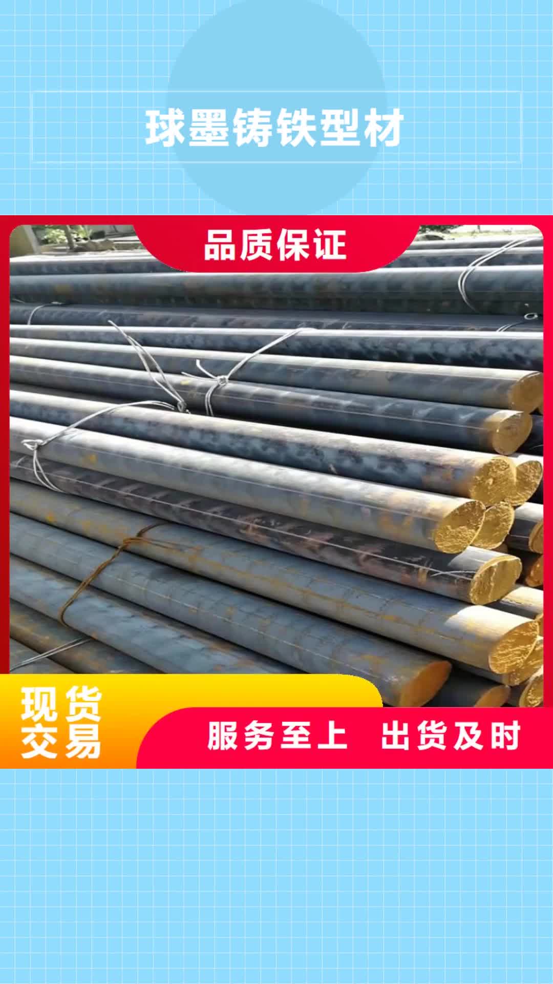 直辖球墨铸铁型材球墨管制造生产销售