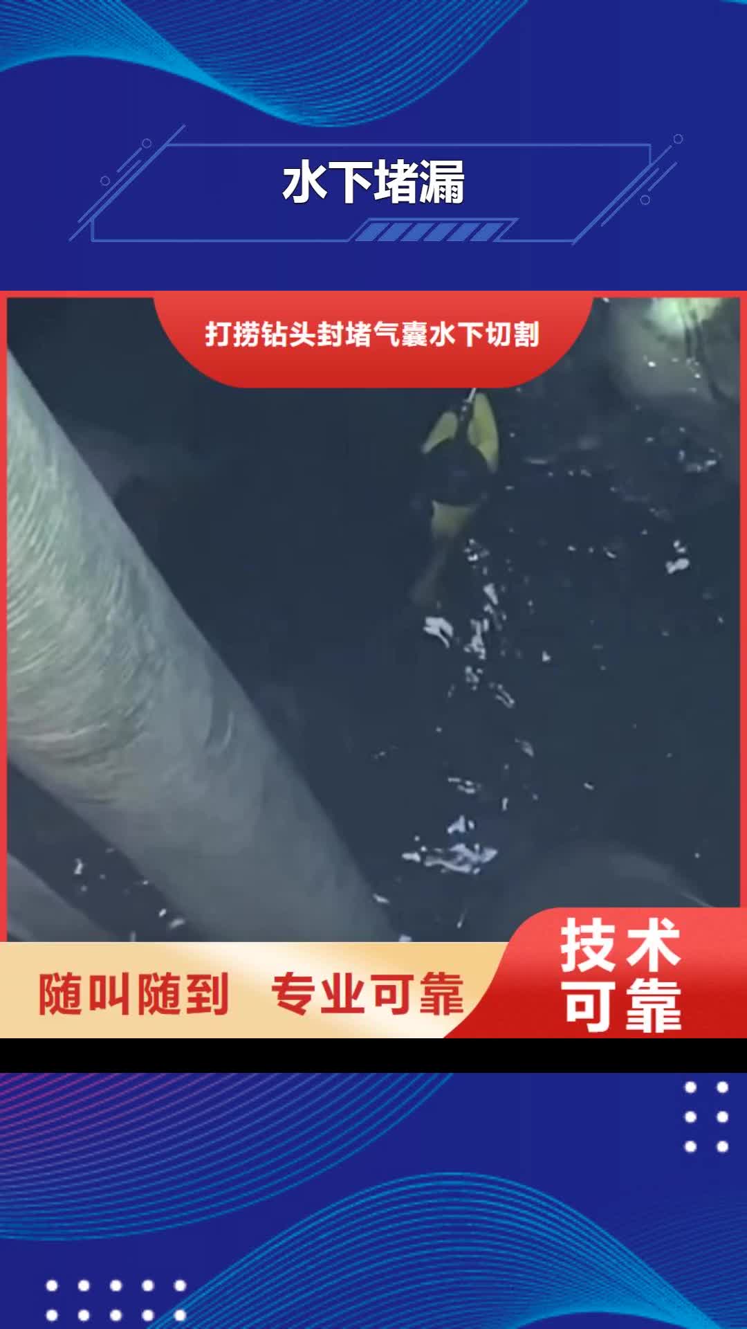 【吕梁 水下堵漏_水下管道拆墙经验丰富】