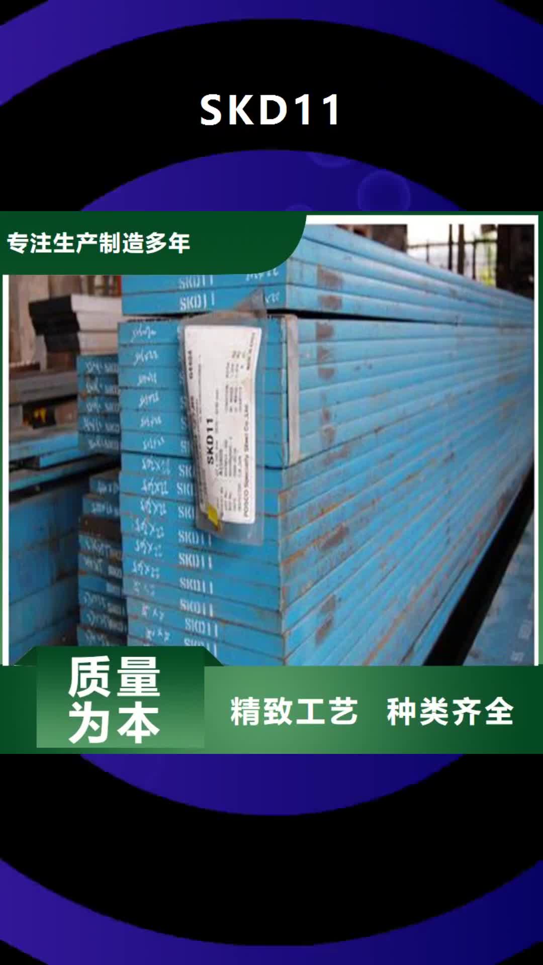 【宣城 SKD11模具钢生产厂家订制批发】